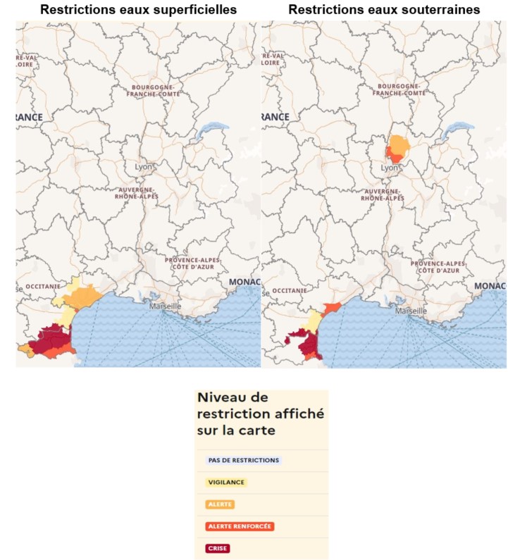 Restrictions 1er juin 2024
