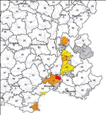 carte des restrictions eaux souterraines 1er mai 2023